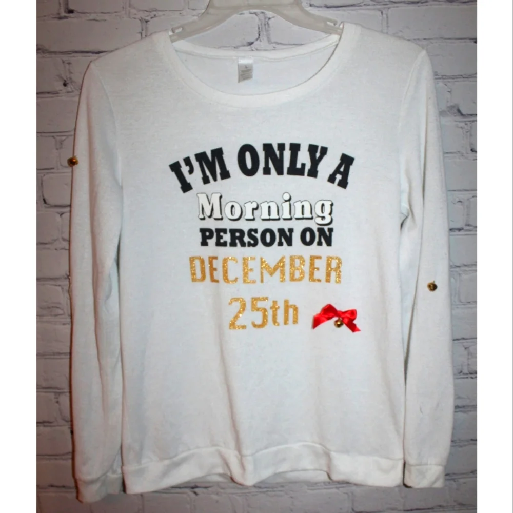 Women's Ugly Jingle Bell Christmas Sweater - Picture 2 of 15